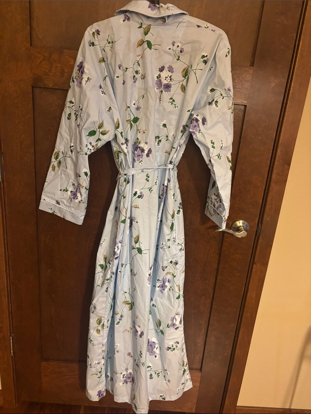 New Vermont Country Store Portuguese Cotton Robe - M